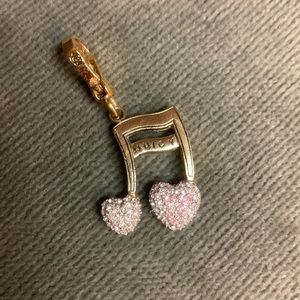 ✅😄‼️SOLD‼️✅😄Not for sale vintage Juicy Couture music note charm with gold tone